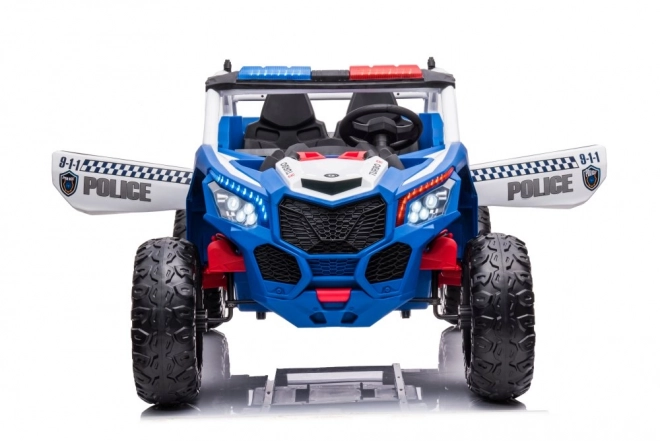 Véhicule de police pour enfants sur batterie 4x4 Buggy XB-2118