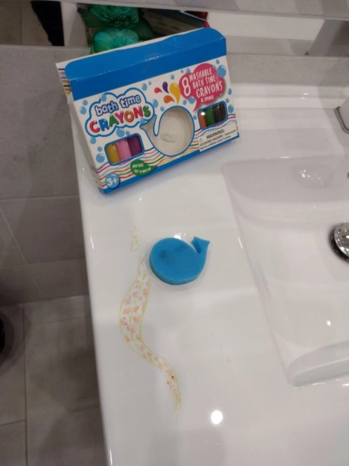 Crayons pour le bain