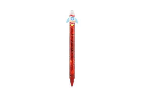 Stylo/bille effaçable véhicule 0,5 plastique bleu 6 couleurs