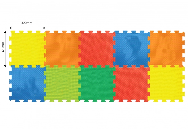 Puzzle en mousse douce 10 pcs