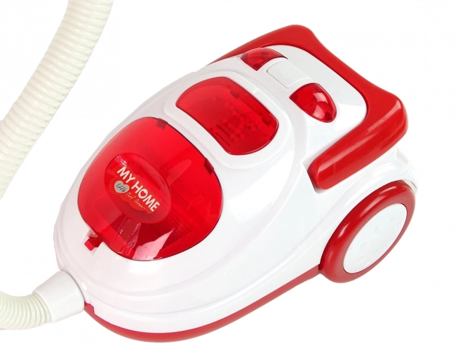 Aspirateur rouge Appareils ménagers pour enfants Billes en polystyrène