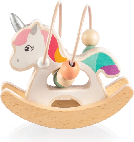 Licorne d’activités en bois