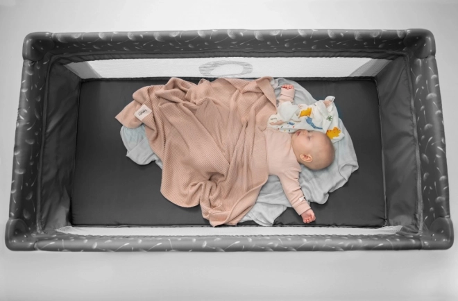 Lit bébé de voyage Lionelo Stefi Plus gris multicolore