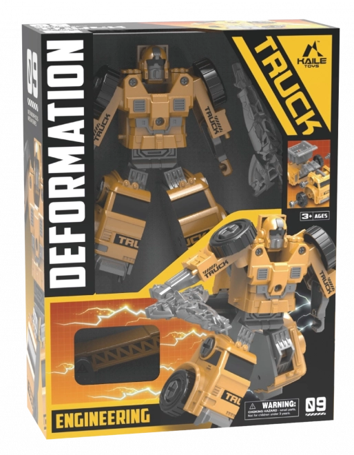 Transformateur camion et jouet robot