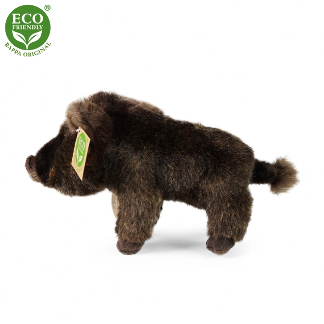 Sanglier en peluche 20 cm ÉCOLOGIQUE