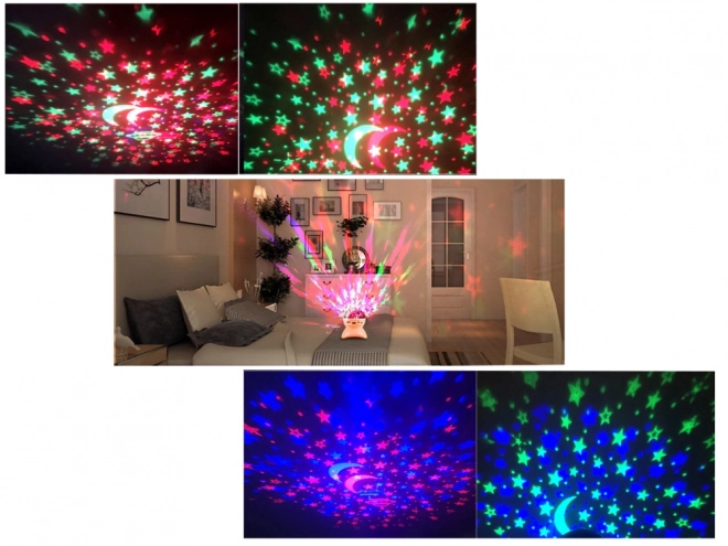Projecteur d'étoiles et haut-parleur Bluetooth