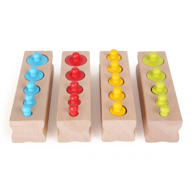 Poids d'insertion coloré en bois Small Foot
