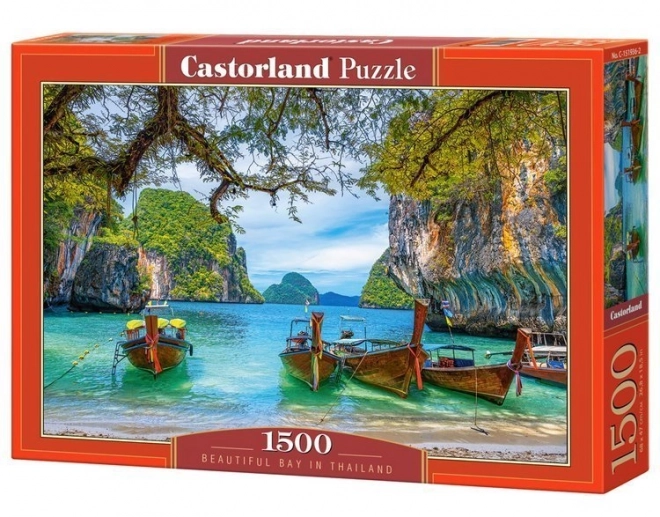 Puzzle 1500 pièces Thaïlande belle baie
