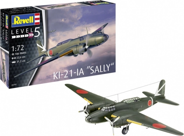 Maquette en plastique Mitsubishi Ki‑21 « Sally » 1:72
