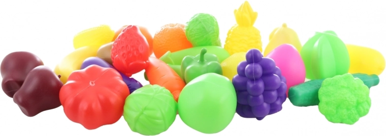 Fruits et légumes colorés et résistants