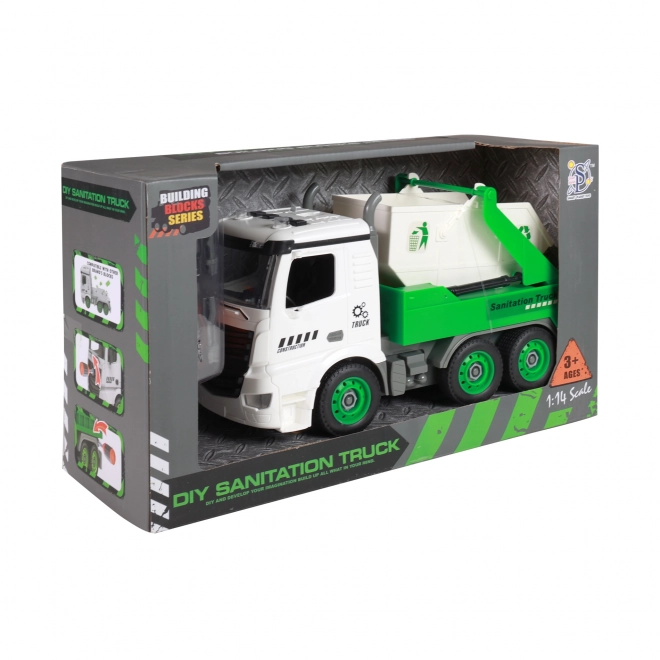 Camion conteneur à visser avec lumières et sons