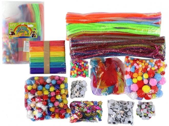 Set de création artistique dans un sac de bricolage +1200 El