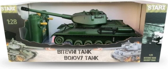 Char RC avec bataille infrarouge – vert