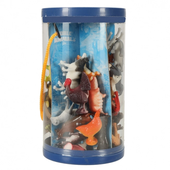 Figurines d'animaux - mélange 48 pcs