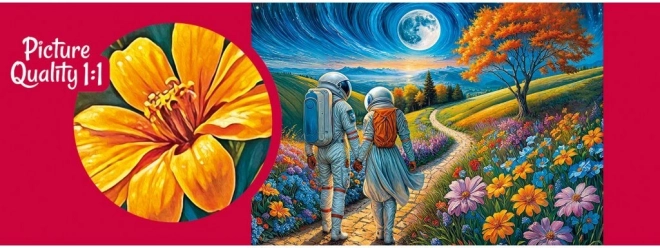 Puzzle Amour Cosmique avec 1000 pièces