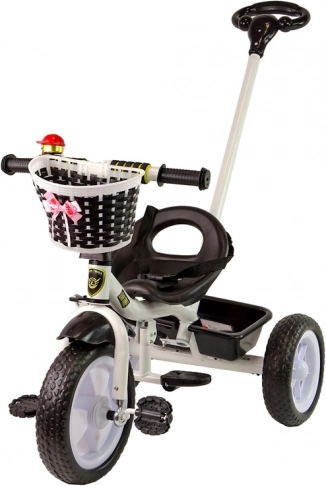 Tricycle pour enfants noir avec roues EVA
