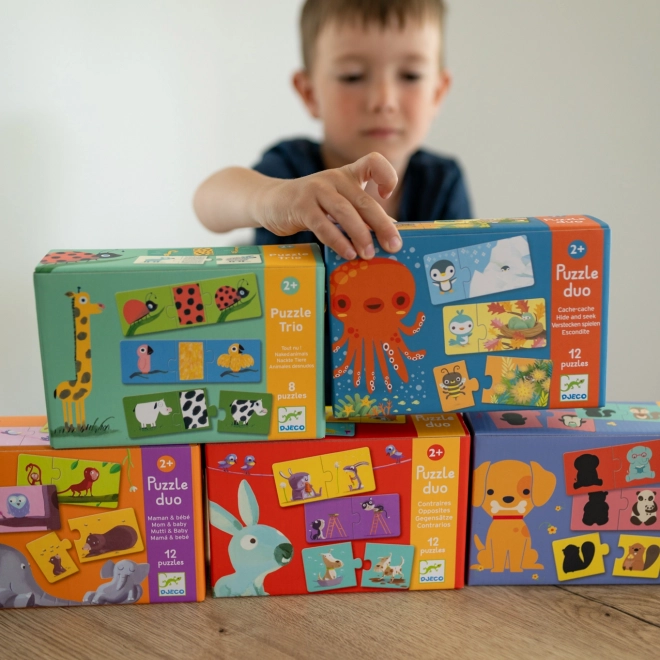 DJECO Duo puzzle Opposés