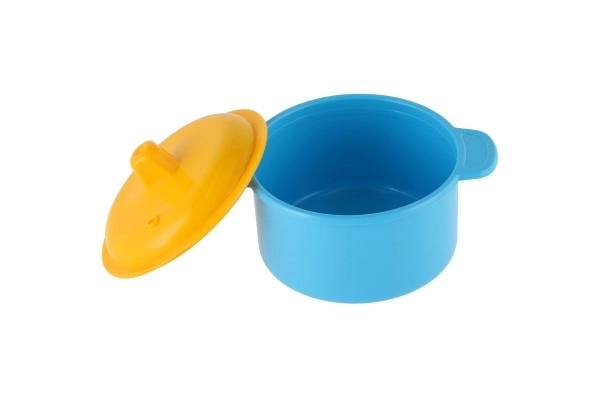 Set de vaisselle en plastique coloré 12 pièces en filet 12m+
