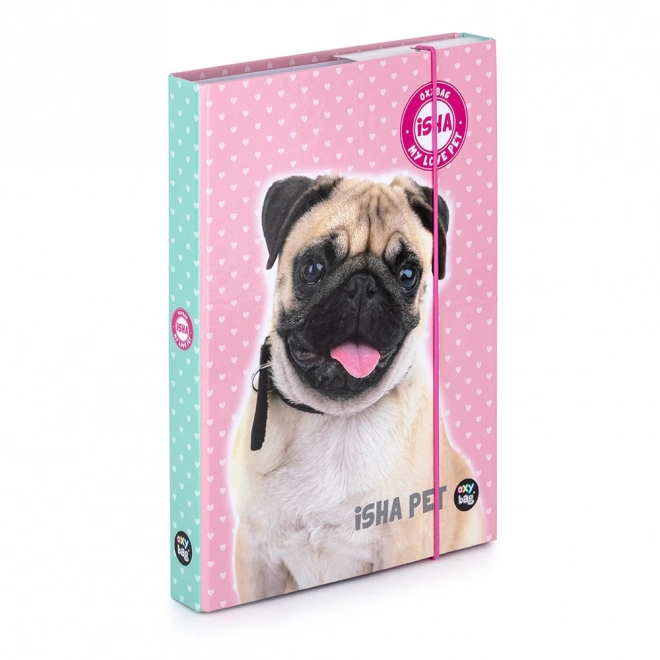 Boîte pour cahiers A5 ISHA - Mon animal d'amour