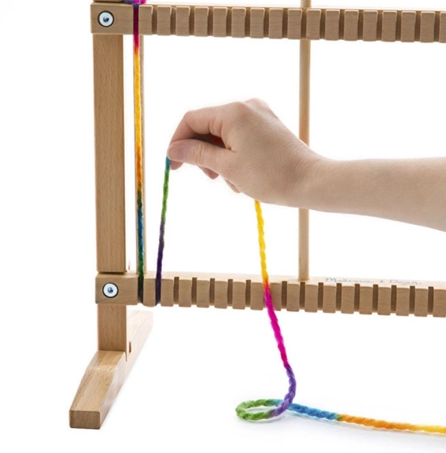 Métier à tisser en bois pour enfants