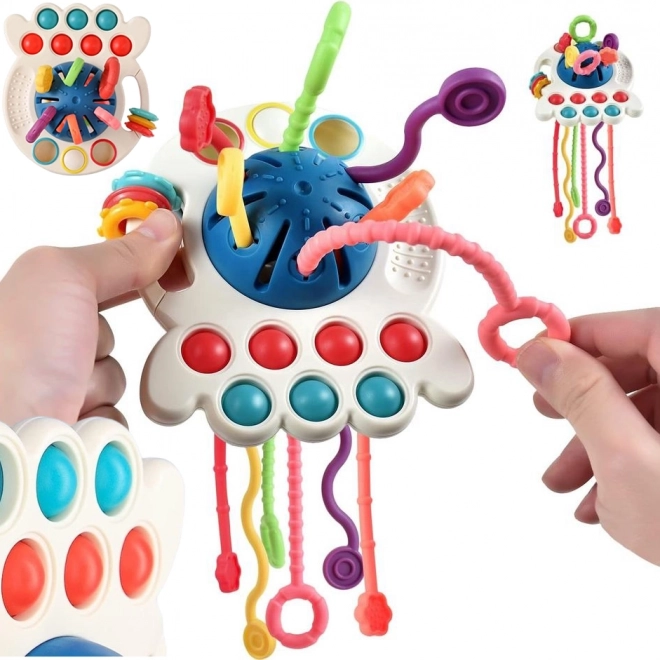 Jouet sensoriel Montessori hochet pour bébés dès 0 an