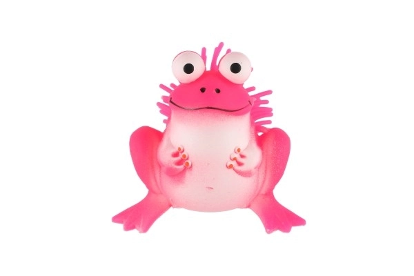 Grenouille anti-stress en silicone à presser 8x9cm 6 couleurs en sachet 12 pièces en boîte