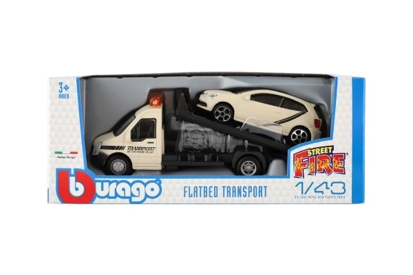 Bburago 1:43 Camion de Remorquage à Plateforme, différents types