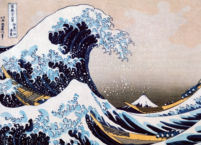 Puzzle La Grande Vague au large de Kanagawa 1000 pièces EUROGRAPHICS