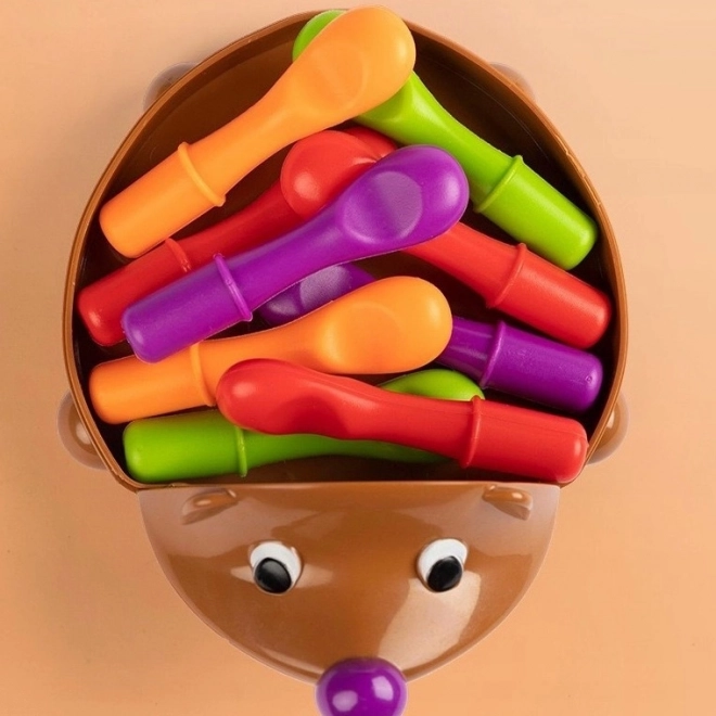 Woopie jeu éducatif hérisson trieur Montessori 4 en 1