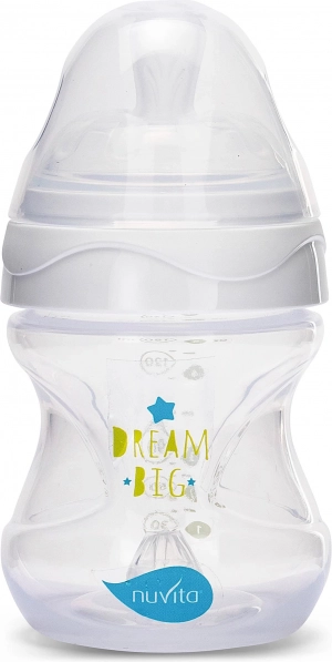 Biberon 150 ml, blanc transparent