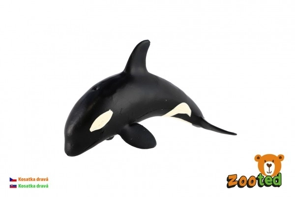 Figurine en plastique d'orque 12 cm