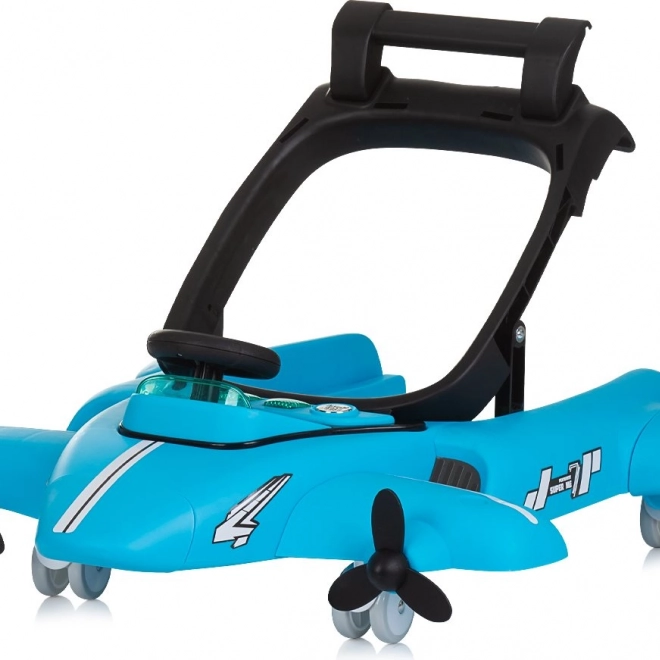Trotteur Chipolino Avion 3en1 Bleu
