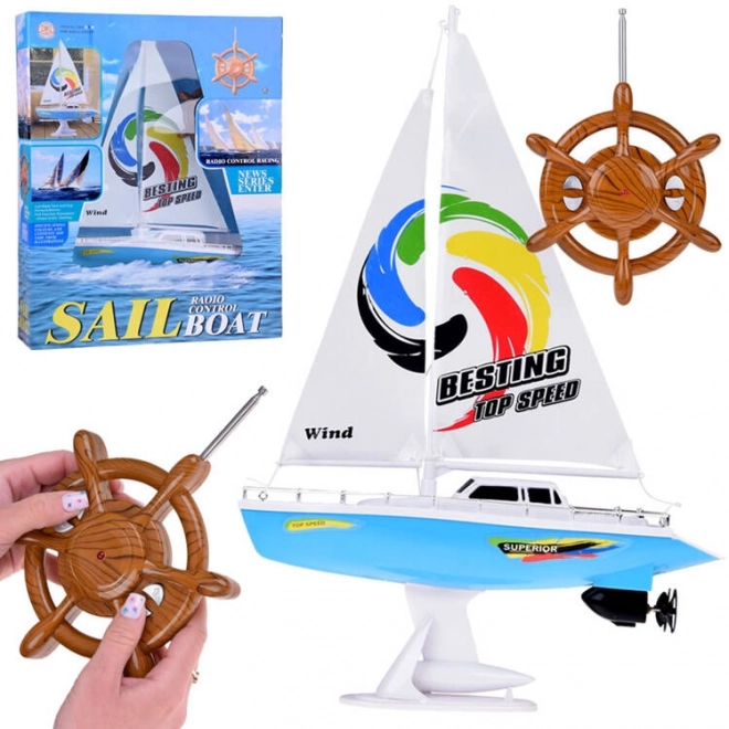 Bateau de plaisance télécommandé amusant pour enfants