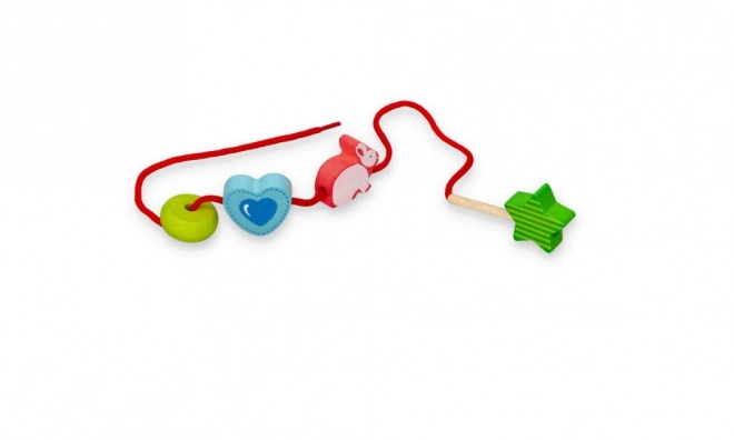 Perles à enfiler pour petits enfants