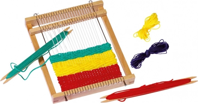 Métier à tisser en bois Goki - petit atelier de tissage