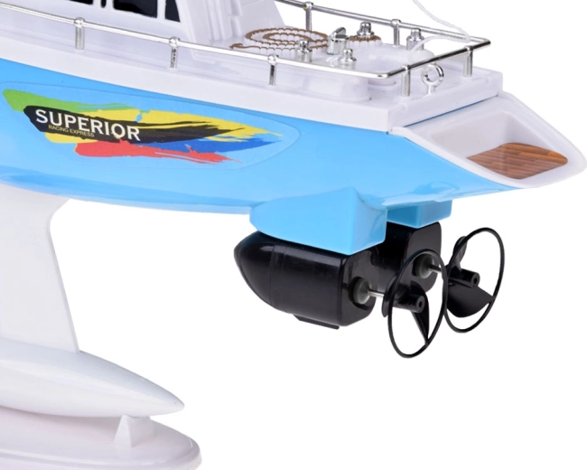 Double hélice et quille stable