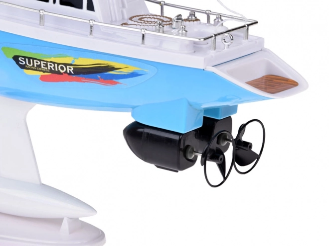 Bateau de plaisance télécommandé amusant pour enfants