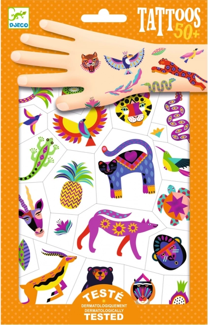 Tatouage Beauté Sauvage de Djeco