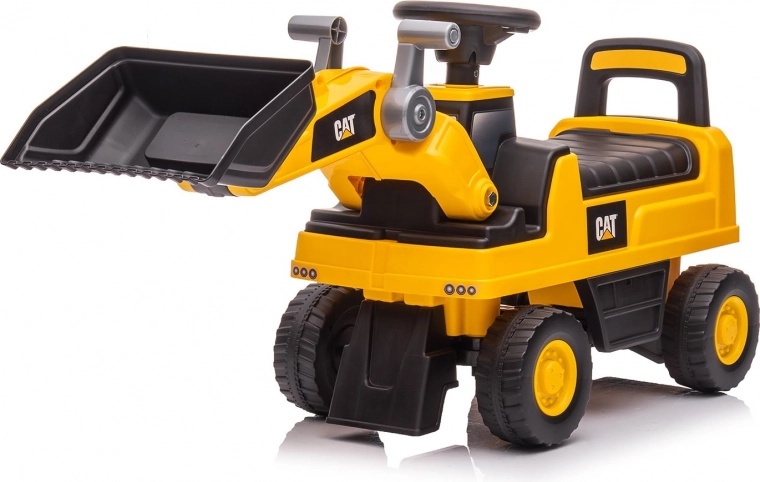 Porteur chargeuse CAT jaune