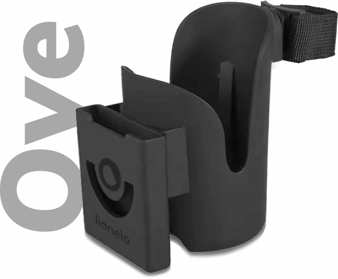 LIONELO Support universel pour poussette 2 en 1 - noir