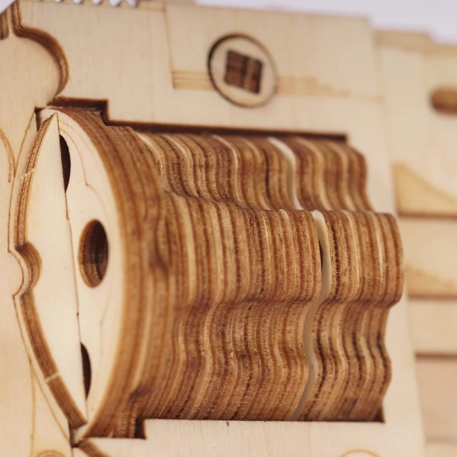 Puzzle mécanique en bois 3D Revolver Corsac RoboTime