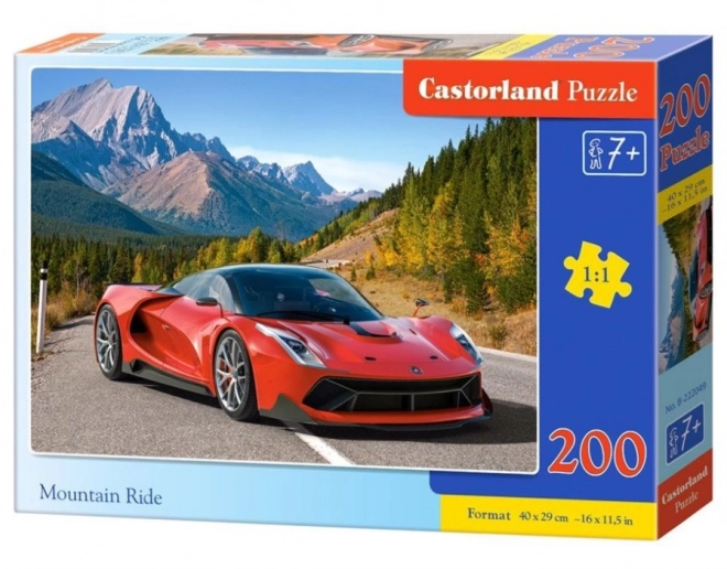 Puzzle Balade en montagne 200 pièces