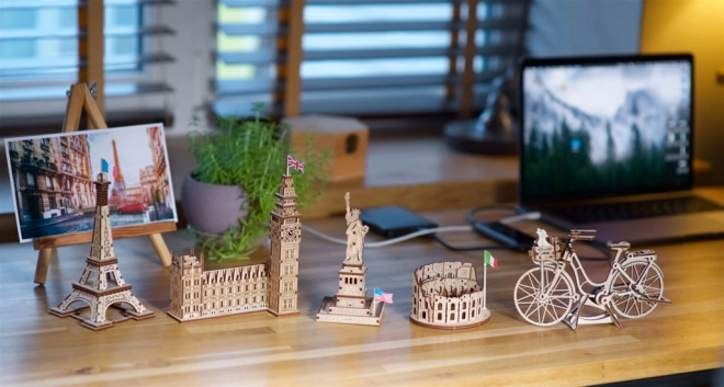 Modèle 3D en bois Statue de la Liberté