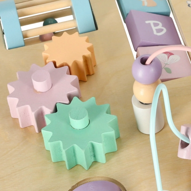 Table d'apprentissage interactif Montessori Lulilo rose