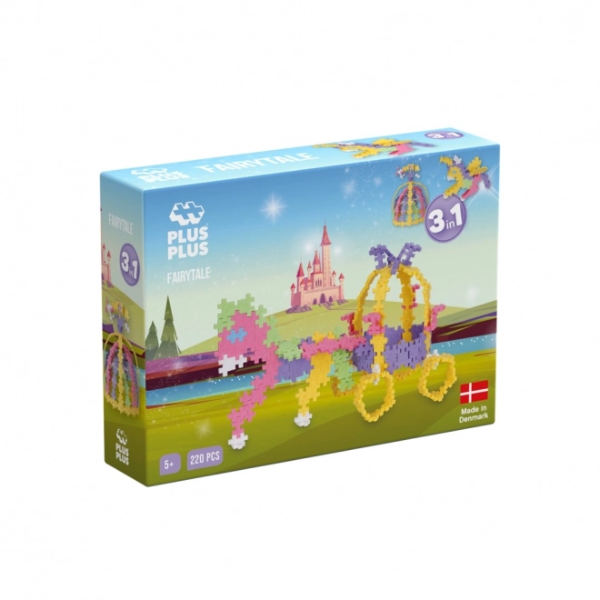 Blocs de Construction PlusPlus Mini Pastel 3en1 220 pcs