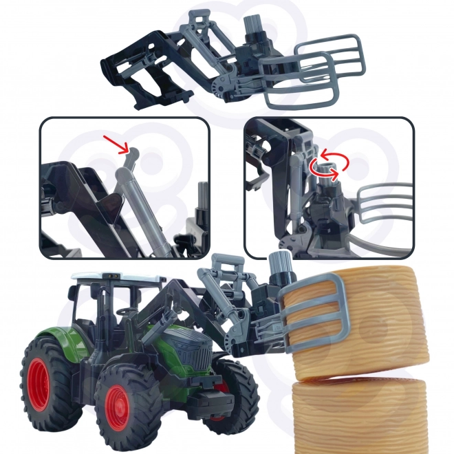 Set de machines agricoles tracteur mini ferme WOOPIE