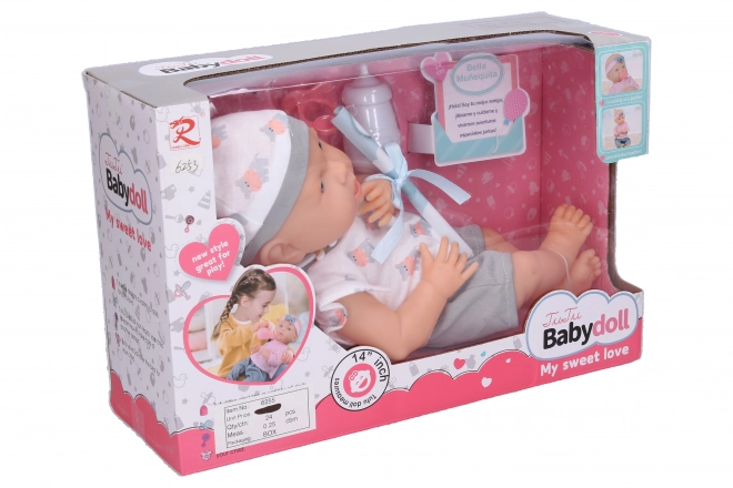 Bébé avec accessoires 34 cm