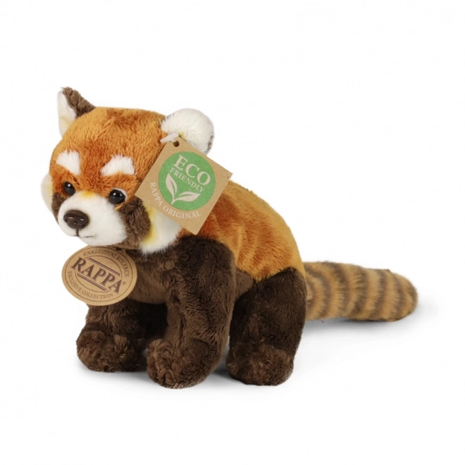 Panda en peluche rouge 18 cm ECO-FRIENDLY
