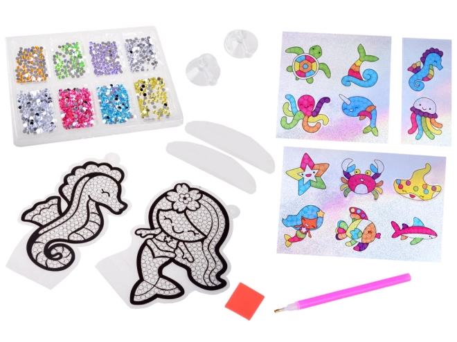 Kit créatif complet aux motifs marins
