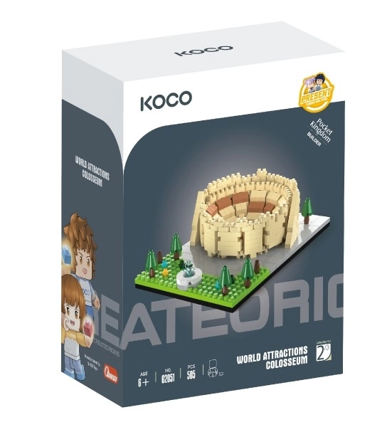 Jeu de construction KOCO Colisée mini plastique
